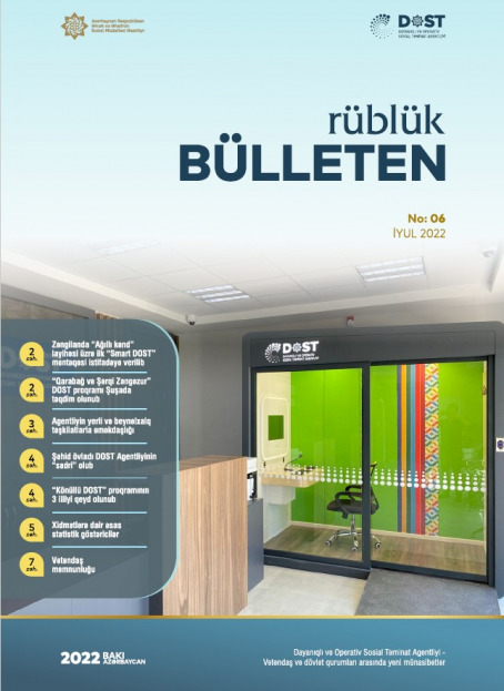 No: 06 / İyul 2022 / Rüblük Bülleten